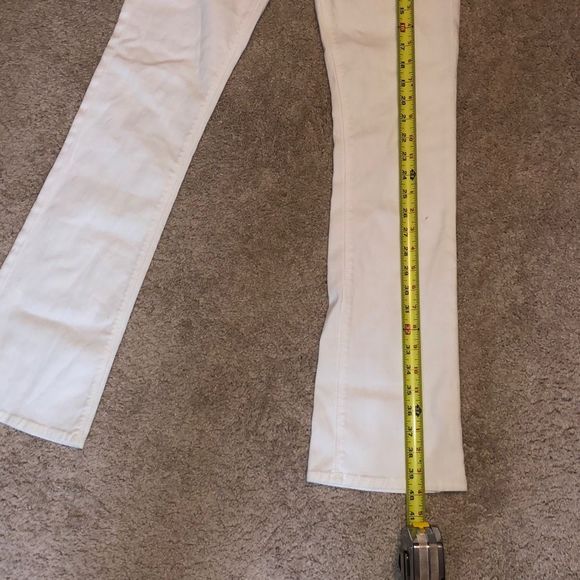 7 for All Mankind *ALI IN SOLEIL White Skinny Bootcut Jeans Sz 26 / US 4 MP $228 - Picture 11 of 12